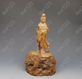 Fine Chinese Tea Tree Root Carving Stand 