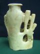 Old Soapstone Hand Carved Vase Vases photo 5