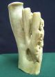 Old Soapstone Hand Carved Vase Vases photo 6
