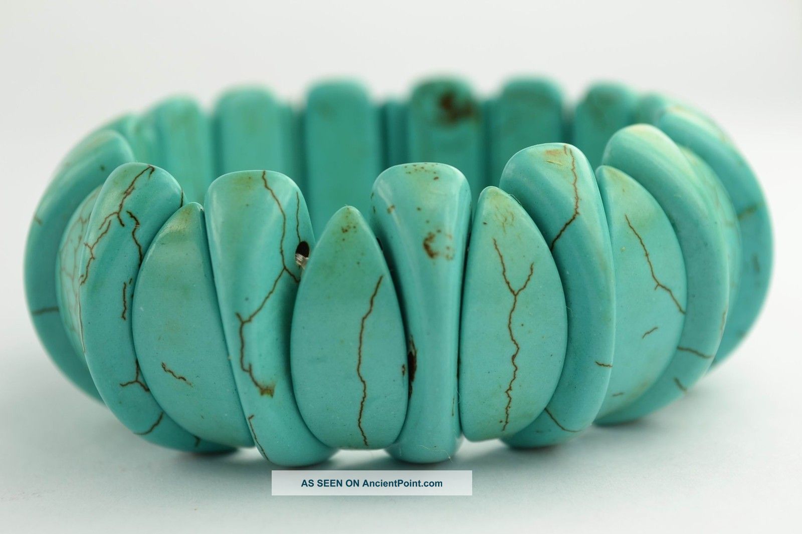 ❤ Orient Old Collectibles Handwork Delicate Turquoise Bracelet ❤ Other photo