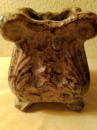 Antique Qing Dynasty Crackle Glaze Planter - Vase S China Shiwan Kiln photo