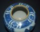 Fine Chinese Blue White Porcelain Officeholder Design Pot Figure Other photo 1