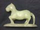 Chinese Ming~qing Period 1368~1911ad Nephrite Green Jade Horse Other photo 3