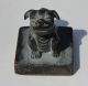 Antique Chinese Medium Size Bronze Seal Lion - Foo Dog 5 / Welcome Aviacat Com Seals photo 1