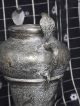 Antique Vintage Eastern Brass Vase Urn Cobra Snake Handles Islamic/ Middle Eastern photo 1