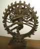Brass Statue Of A Four Arm Dancing Deity - From India India photo 2