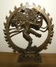 Brass Statue Of A Four Arm Dancing Deity - From India India photo 4