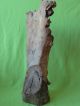 Chinese Immortal Figure.  Solid Tree Trunk.  Perfect Condition Other photo 5