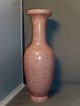 Antique 19th Century Chinese Export Porcelain Baluster Vase Kangxi Fish Scale Vases photo 2