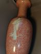 Antique 19th Century Chinese Export Porcelain Baluster Vase Kangxi Fish Scale Vases photo 6
