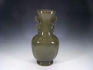 Chinese 19th Century Tea - Dust Big Porcelain Vase I2023 photo