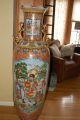 Huge 5 Ft Chinese Vase - Beautifully Hand Painted - An Amazing Piece Vases photo 1