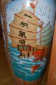 Huge 5 Ft Chinese Vase - Beautifully Hand Painted - An Amazing Piece Vases photo 6