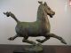 Vintage Chinese Bronze Flying Horse On Swallow Horses photo 1