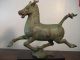 Vintage Chinese Bronze Flying Horse On Swallow Horses photo 6