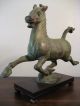 Vintage Chinese Bronze Flying Horse On Swallow Horses photo 8