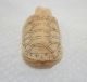 Antique Japanese Netsuke Carved Faux Ivory Ox Bone Turtle Bead Tortoise Carving Netsuke photo 2