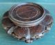 Antique Chinese Carved Wood Vase Stand Qing Dy 19th C Vases photo 3