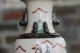 Vintage Chinese Porcelain Vase With Marked - Fighting Men Vases photo 5