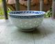Vtg~chinese Blue/white Porcelain Bowl~china Hand Painted Scene~transparent Rice Bowls photo 1