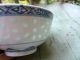 Vtg~chinese Blue/white Porcelain Bowl~china Hand Painted Scene~transparent Rice Bowls photo 7