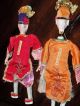 2 Antique Chinese Opera Dolls,  C1800 ' S - Early 1900 ' S,  Needing Care Other photo 1