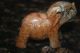 Antique Stone Baby Elephant Hand Carved Figurine Elephants photo 4