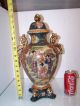 Antique Chinese Gold Porcelain Famille Vase Vases photo 11