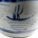 Antique 19th C Chinese Canton Ginger Jar W Lid Water Scene Other photo 1