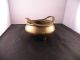 Antique Chinese Footed Bowl With Handles,  Heavy Brass,  Incense Burner,  Signed Bowls photo 7