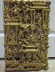 Antique - Chinese - Exquisite Detail Carved - Gilt Wood - Temple Panel Other photo 2