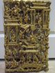 Antique - Chinese - Exquisite Detail Carved - Gilt Wood - Temple Panel Other photo 6