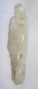 20ct Chinese White Jade Reticulated Carving Of God Of Longevity (coom) Other photo 6