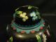 19th C.  Chinese Cloisonne Enamel On Bronze Covered Jar Other photo 1
