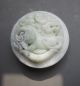 China Carved He Tian Jade Belt Buckle Decoration Necklaces & Pendants photo 1