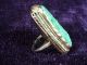 Antique Vintage Chinese Green Jade 14k Gold Ring Rings photo 1