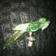 Carved Vintage Jade Bird On A Natural Amethyst Rock Stant Other photo 3