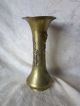 Dragon Vase Antique Chinese Tall Brass Vases photo 6