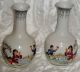 2 Chinese Republic Famille Poem Calligraphy Porcelain Mirror Image Vases Signed Vases photo 6