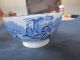 Antique Agode P Regout Asian Stoneware Bowl Cobalt Blue Other photo 2