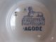 Antique Agode P Regout Asian Stoneware Bowl Cobalt Blue Other photo 3