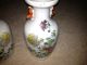 Antique Chinese Vases Signed Very Early Flowers Pair Matching Vases photo 9