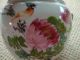 Antique Chinese Porcelain Bird Flower Vase Censor Incense Jardiniere Jar 1918 Vases photo 3