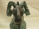 Vintage Chinese Iron Ram Figural Box Vases photo 4