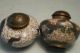 Antique Closisonne Salt & Peppers Shakers With Dragons Very Old Enamel On Brass Other photo 2