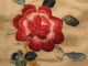 Antique Chinese Embroidery Embroidered Silk Robe Medallion Satin Stitch Flower Robes & Textiles photo 5