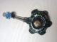 Antique Chinese Ladle With Jade And Enamel Over Copper Other photo 3