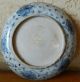 Antique Chinese Blue & White Shallow Bowl/plate Middle Ming Dynasty Flowers Vine Bowls photo 6