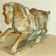 Rare Carved Galloping Wood Horse - Late Tang Period Horses photo 3