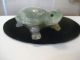 Fine Antique Chinese Carved Green & Lavender Jade Turtle Other photo 3